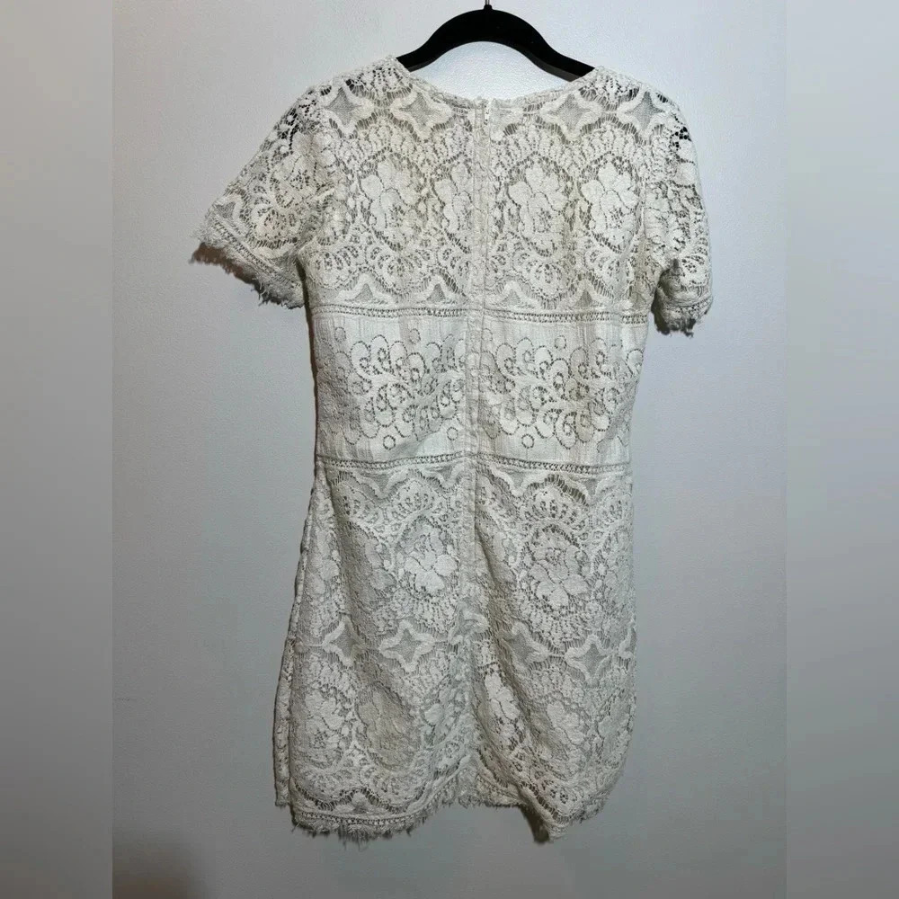 Free People Ivory Lace Dress - Picture 7 of 8